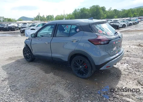 2021 Nissan Kicks Sv Xtronic Cvt from USA, damaged, VIN 3N1CP5CV9ML512834